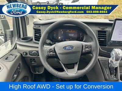 2027 Ford Transit Cargo Van T-350 148" Hi Rf 9500 GVWR AWD