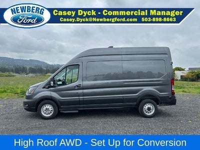 2026 Ford Transit Cargo Van T-350 148" Hi Rf 9500 GVWR AWD