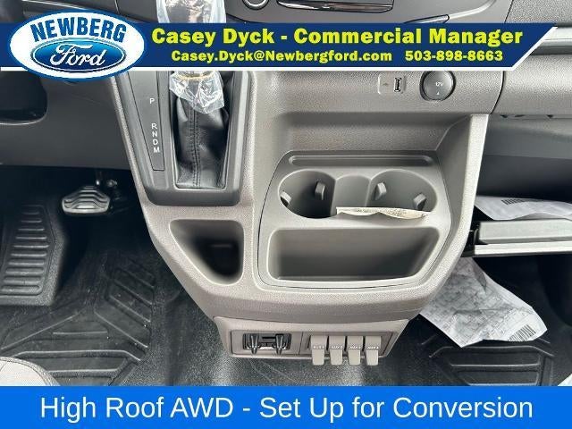 2026 Ford Transit Cargo Van T-350 148" Hi Rf 9500 GVWR AWD