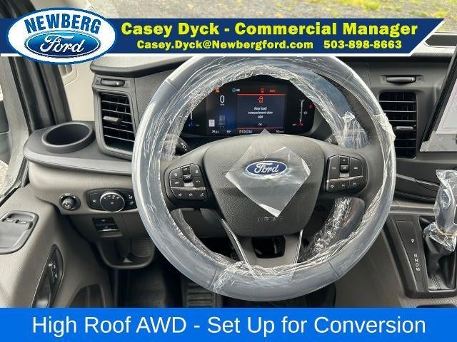 2026 Ford Transit Cargo Van T-350 148" Hi Rf 9500 GVWR AWD