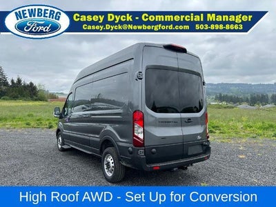 2026 Ford Transit Cargo Van T-350 148" Hi Rf 9500 GVWR AWD