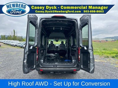 2026 Ford Transit Cargo Van T-350 148" Hi Rf 9500 GVWR AWD