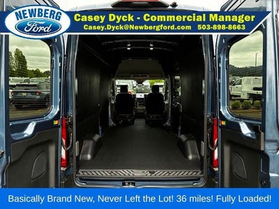 2025 Ford Transit Cargo Van T-350 148" Hi Rf 9500 GVWR AWD