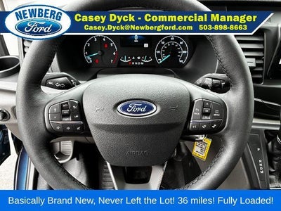 2025 Ford Transit Cargo Van T-350 148" Hi Rf 9500 GVWR AWD