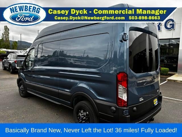 2025 Ford Transit Cargo Van T-350 148" Hi Rf 9500 GVWR AWD
