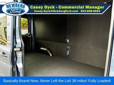 2025 Ford Transit Cargo Van T-350 148" Hi Rf 9500 GVWR AWD