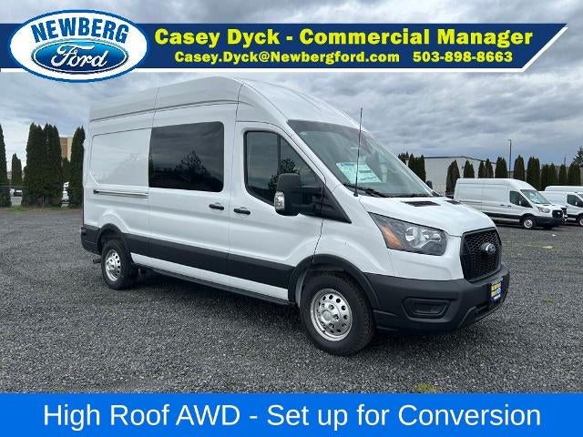 2025 Ford Transit Cargo Van T-350 148" Hi Rf 9500 GVWR AWD