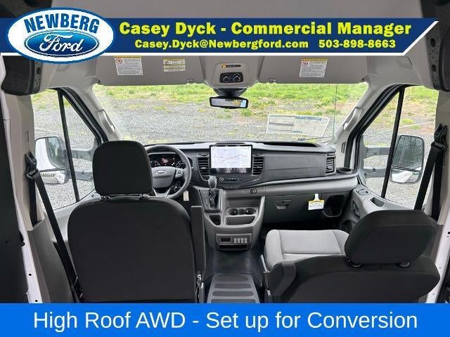 2025 Ford Transit Cargo Van T-350 148" Hi Rf 9500 GVWR AWD