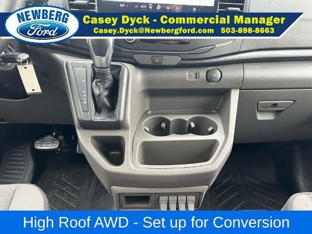 2025 Ford Transit Cargo Van T-350 148" Hi Rf 9500 GVWR AWD