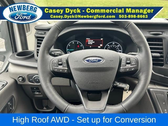 2025 Ford Transit Cargo Van T-350 148" Hi Rf 9500 GVWR AWD