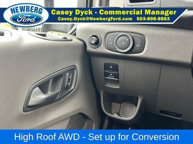 2025 Ford Transit Cargo Van T-350 148" Hi Rf 9500 GVWR AWD