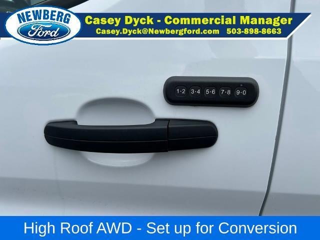 2025 Ford Transit Cargo Van T-350 148" Hi Rf 9500 GVWR AWD