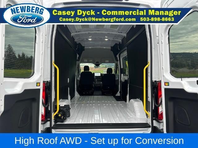 2025 Ford Transit Cargo Van T-350 148" Hi Rf 9500 GVWR AWD