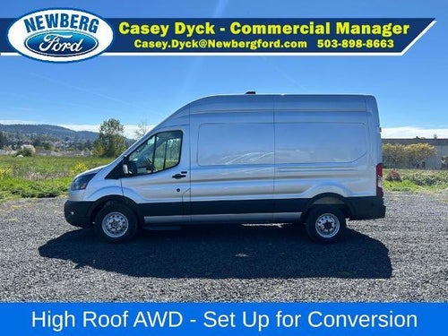 2026 Ford Transit Cargo Van T-350 148" Hi Rf 9500 GVWR AWD