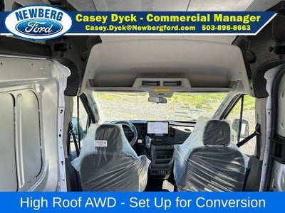 2026 Ford Transit Cargo Van T-350 148" Hi Rf 9500 GVWR AWD