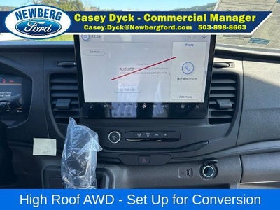 2026 Ford Transit Cargo Van T-350 148" Hi Rf 9500 GVWR AWD