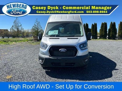 2026 Ford Transit Cargo Van T-350 148" Hi Rf 9500 GVWR AWD