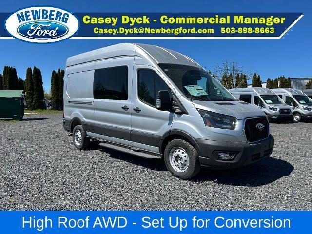 2026 Ford Transit Cargo Van T-350 148" Hi Rf 9500 GVWR AWD