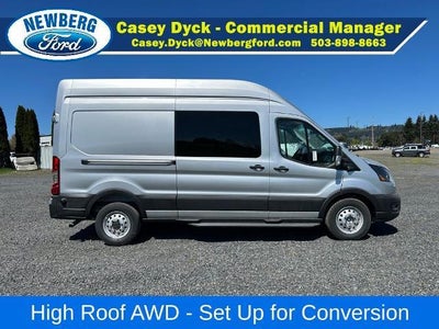 2026 Ford Transit Cargo Van T-350 148" Hi Rf 9500 GVWR AWD