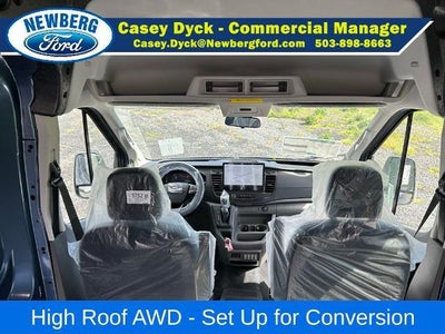 2026 Ford Transit Cargo Van T-350 148" Hi Rf 9500 GVWR AWD