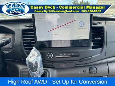 2026 Ford Transit Cargo Van T-350 148" Hi Rf 9500 GVWR AWD