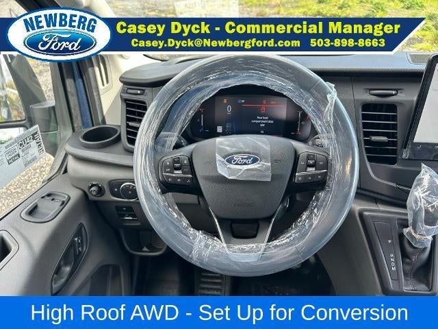2026 Ford Transit Cargo Van T-350 148" Hi Rf 9500 GVWR AWD