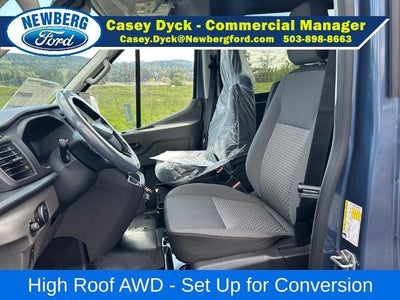 2026 Ford Transit Cargo Van T-350 148" Hi Rf 9500 GVWR AWD