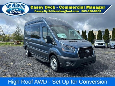 2026 Ford Transit Cargo Van T-350 148" Hi Rf 9500 GVWR AWD