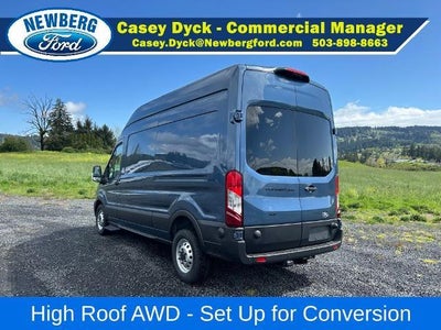 2026 Ford Transit Cargo Van T-350 148" Hi Rf 9500 GVWR AWD