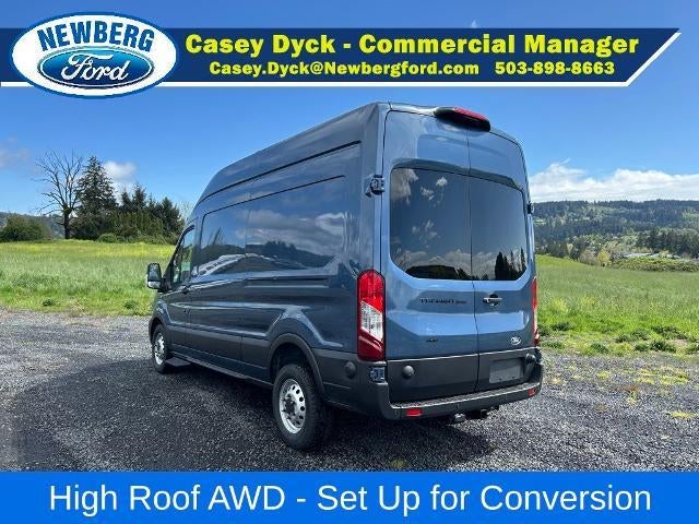 2026 Ford Transit Cargo Van T-350 148" Hi Rf 9500 GVWR AWD