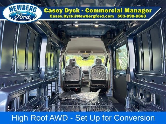 2026 Ford Transit Cargo Van T-350 148" Hi Rf 9500 GVWR AWD