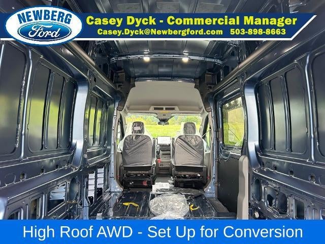 2026 Ford Transit Cargo Van T-350 148" Hi Rf 9500 GVWR AWD