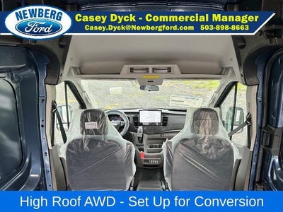 2026 Ford Transit Cargo Van T-350 148" Hi Rf 9500 GVWR AWD