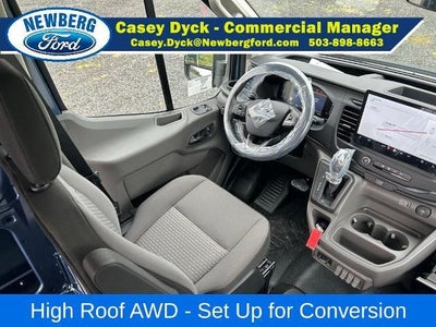 2026 Ford Transit Cargo Van T-350 148" Hi Rf 9500 GVWR AWD