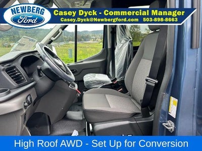 2026 Ford Transit Cargo Van T-350 148" Hi Rf 9500 GVWR AWD