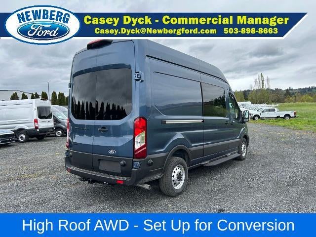 2026 Ford Transit Cargo Van T-350 148" Hi Rf 9500 GVWR AWD