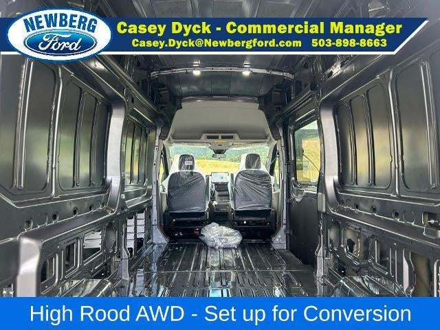2026 Ford Transit Cargo Van T-350 148" Hi Rf 9500 GVWR AWD