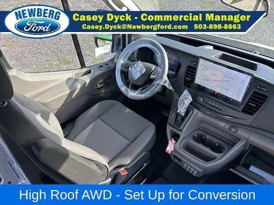 2026 Ford Transit Cargo Van T-350 148" Hi Rf 9500 GVWR AWD