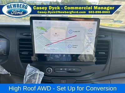 2026 Ford Transit Cargo Van T-350 148" Hi Rf 9500 GVWR AWD