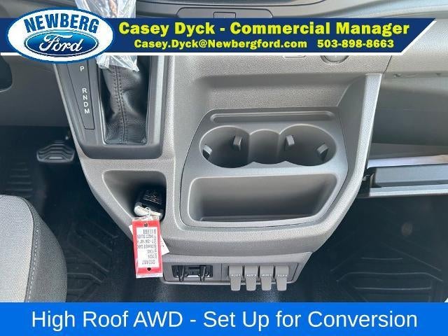 2026 Ford Transit Cargo Van T-350 148" Hi Rf 9500 GVWR AWD