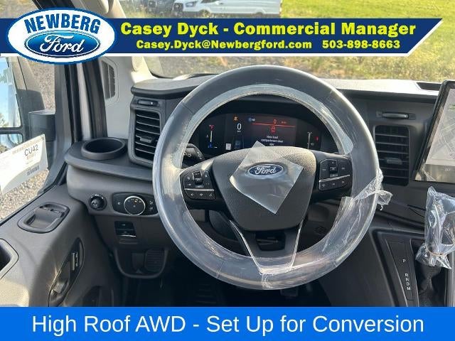 2026 Ford Transit Cargo Van T-350 148" Hi Rf 9500 GVWR AWD