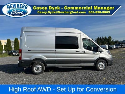 2026 Ford Transit Cargo Van T-350 148" Hi Rf 9500 GVWR AWD