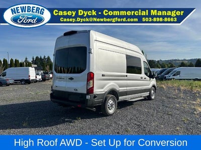 2026 Ford Transit Cargo Van T-350 148" Hi Rf 9500 GVWR AWD
