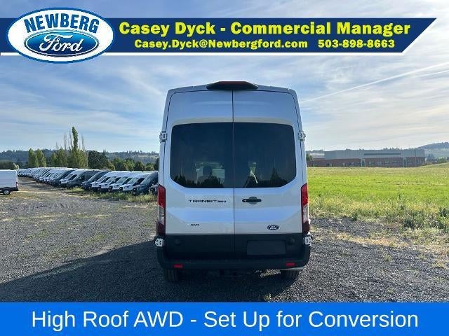 2026 Ford Transit Cargo Van T-350 148" Hi Rf 9500 GVWR AWD