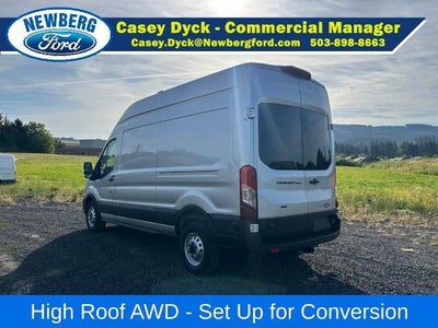 2026 Ford Transit Cargo Van T-350 148" Hi Rf 9500 GVWR AWD