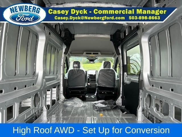 2026 Ford Transit Cargo Van T-350 148" Hi Rf 9500 GVWR AWD