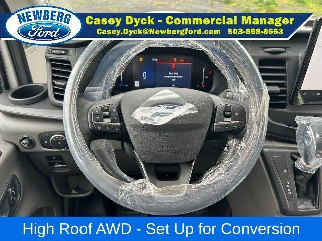 2026 Ford Transit Cargo Van T-350 148" Hi Rf 9500 GVWR AWD
