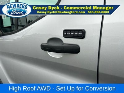 2026 Ford Transit Cargo Van T-350 148" Hi Rf 9500 GVWR AWD