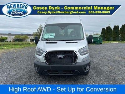 2026 Ford Transit Cargo Van T-350 148" Hi Rf 9500 GVWR AWD