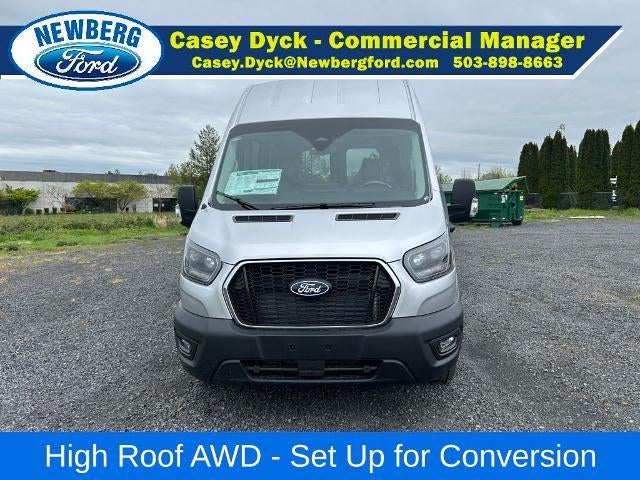 2026 Ford Transit Cargo Van T-350 148" Hi Rf 9500 GVWR AWD